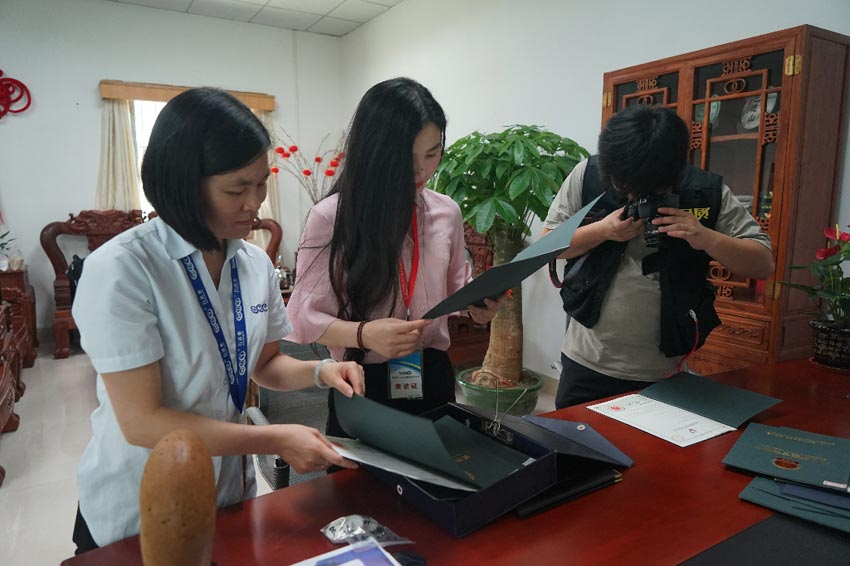 栏目组人员对茄子影院成人污版资质进行审核